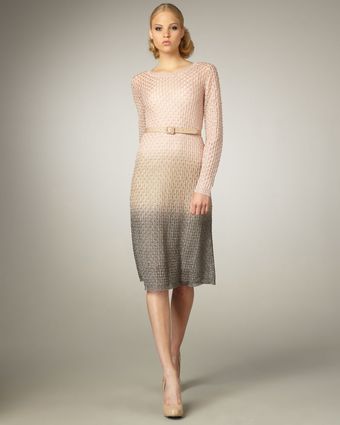 Missoni Ruota Knit Ombre Dress - Lyst