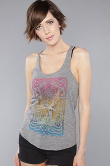 Obey The Concert Track Tank in Heather Gray - Lyst