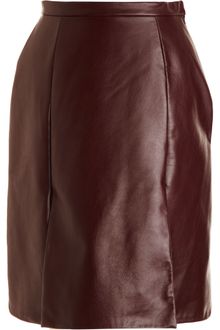 Rodarte x Opening Ceremony Leather Skirt - Lyst