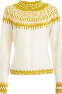 Rodarte x Opening Ceremony Fairisle Sweater - Lyst
