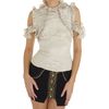 Rodarte X Opening Ceremony Crinkled Top in White (ivory) - Lyst