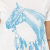 Rvca The Horse Tee in Beige (natural) - Lyst