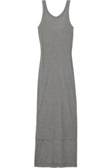 T By Alexander Wang High-low Hem Jersey Dress - Lyst