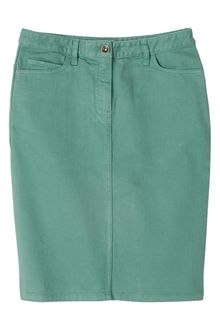 Toast Coloured Denim Pencil Skirt - Lyst