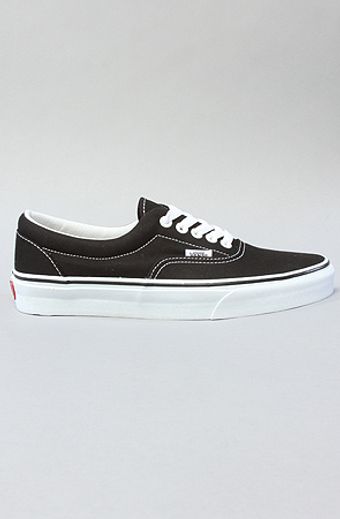 Vans The Era Sneaker in Black - Lyst