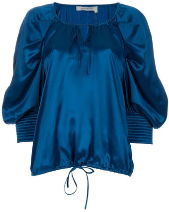 Yves Saint Laurent Silk Top - Lyst