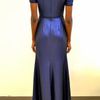 Peter Som Matte Sequin Gown in Blue (navy) - Lyst