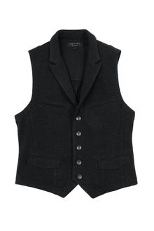 Rag & Bone Knit Chamber Waistcoat - Lyst