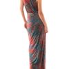 Saloni Sara Sandstorm Print Dress in Multicolor (multi) - Lyst