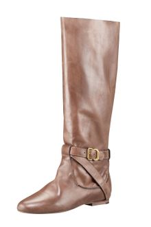 Chloé Buckled-strap Flat Boot - Lyst