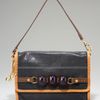 Milly Medium Flap Shoulder Bag in Black - Lyst