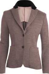 Rag & Bone Knit Blazer - Brown