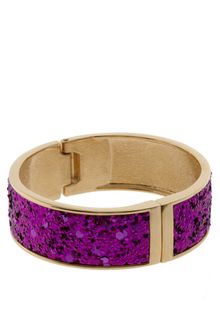 ASOS Collection Asos Glitter Cuff Bracelet - Lyst
