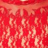 Asos Collection Asos Applique Lace Dress in Red (rednude) - Lyst