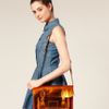 Cambridge Satchel Company 13 Metallic Satchel Exclusive To Asos in Gold (mangometallic) - Lyst