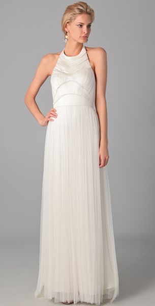 Catherine Deane Krissie Long Panel Detail Dress - Lyst