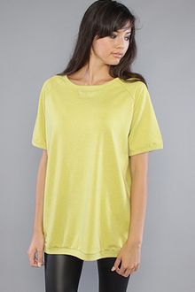 Cheap Monday The Tyzonee Tee in Lime Melange - Lyst