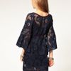 Free People Antique Lace 60s Shift Dress in Blue (bluesteel) - Lyst