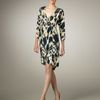 Graham & Spencer Printed Fauxwrap Dress in Multicolor (multi) - Lyst