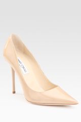 Jimmy Choo Patent Point Toe Pumps