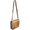 Lanvin Madame Metallic Shoulder Bag in Gold (copper) - Lyst