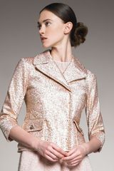 Nina Ricci Jacquard Cropped Jacket