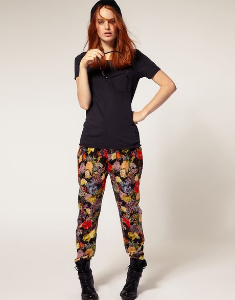 Paul By Paul Smith Trousers In Floral Tapestry Print in Multicolor (multi) - Lyst