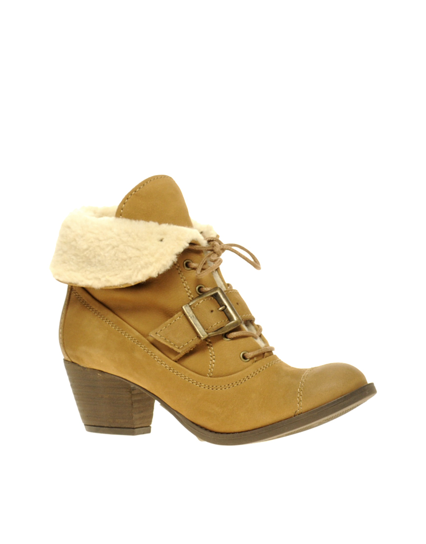 river island tan heels