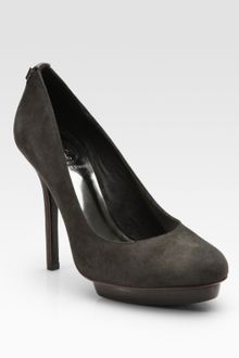 Tory Burch Mandy Suede High-heel Pumps - Lyst