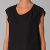 3.1 Phillip Lim Muscle Tshirt in Black - Lyst