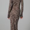 A.l.c. Long Sweaterdress in Brown (cream) - Lyst
