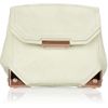 Alexander Wang Marion Texturedleather Shoulder Bag in Beige (mint) - Lyst