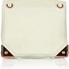 Alexander Wang Marion Texturedleather Shoulder Bag in Beige (mint) - Lyst
