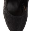 Asos Asos Scala Lace Effect Court Shoe in Black (blacklace) - Lyst