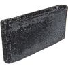 Christian Louboutin Maykimay Strass Clutch in Silver (black) - Lyst