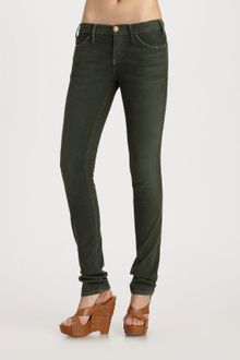 Current/Elliott Corduroy Skinny Pants - Lyst