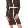 Givenchy Leather and Wool Dress in Multicolor (multi) - Lyst