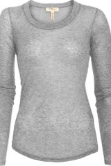 Etoile Isabel Marant Cashmere Scoopneck Tee