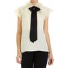 Prabal Gurung Collared Shirt in White (ivory) - Lyst