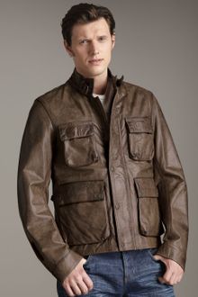 Belstaff New Brad Leather Jacket - Lyst