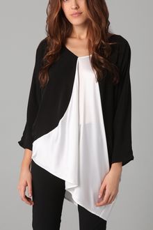 Alice + Olivia Coco Oversized Dolman Top - Lyst