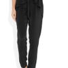 3.1 Phillip Lim Tiefront Silk Crepe De Chine Pants in Black - Lyst