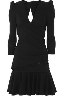 Carven Twist-effect Wool-blend Dress - Lyst