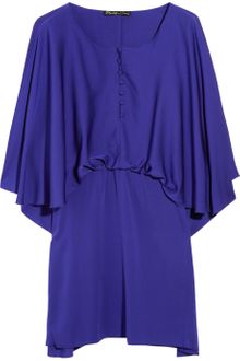Elizabeth And James Chapman Stretch-silk Dress - Lyst