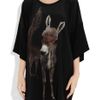 Emma Cook Printed Silk Crepe De Chine Kaftan in Black - Lyst