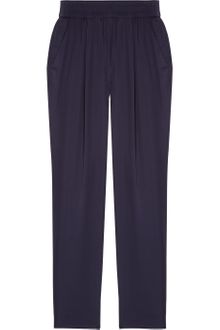 Maje Slouchy Satin Pants - Lyst
