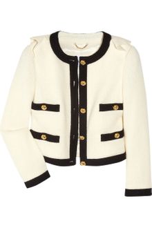 Moschino Wool-blend Bouclé Jacket - Lyst