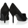 Yves Saint Laurent Opyum Embellished Suede Pumps in Black - Lyst
