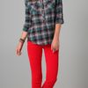 C&c California Hunter Plaid Top in Blue (multi) - Lyst