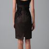 Zac Posen Corset Dress in Black - Lyst